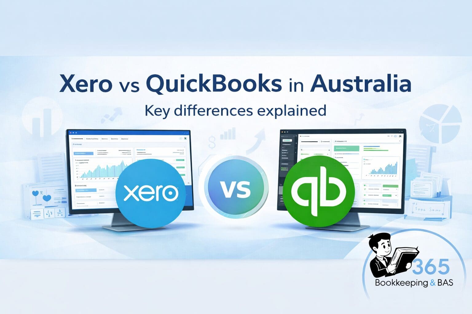 Xero vs QuickBooks in Australia: Key Differences Explained