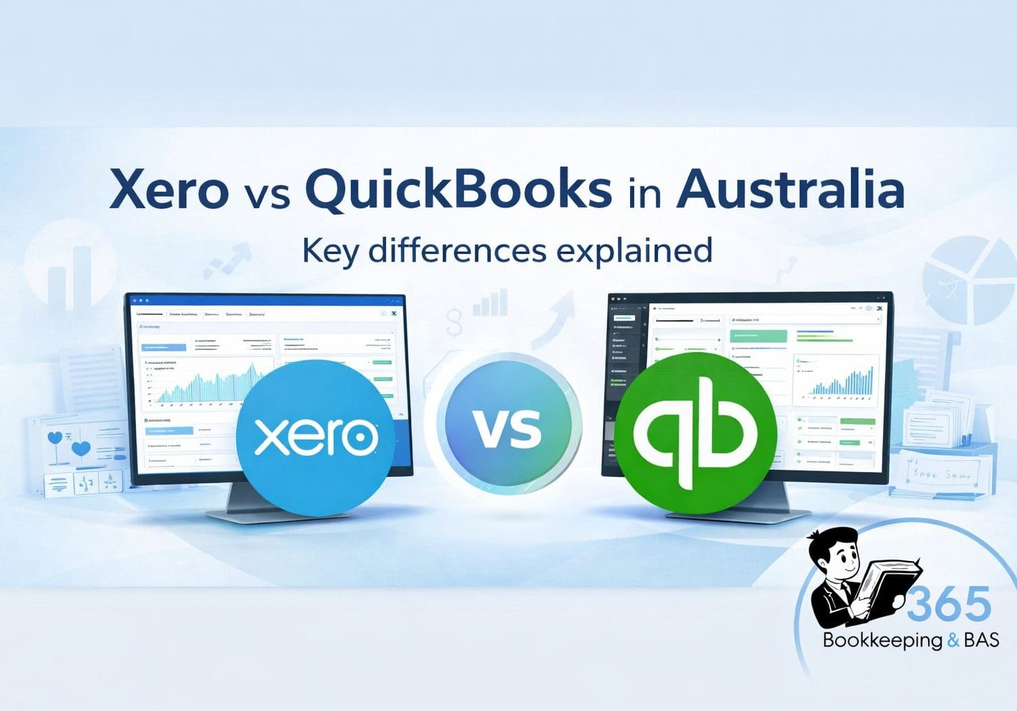 Xero vs QuickBooks comparison for Australian businesses